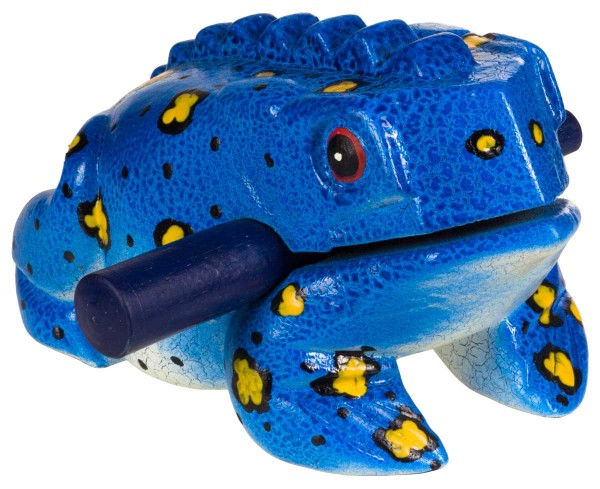   Froggy, painted, 20cm, soft-wood scraper