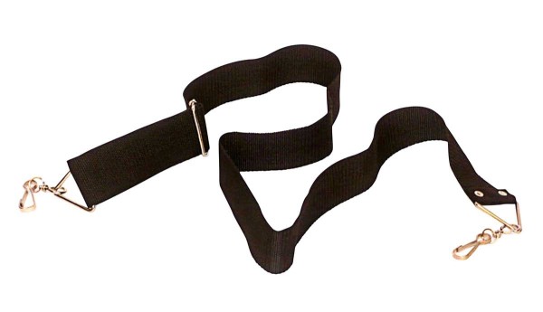 Contemporânea Gurt, Nylon, 2 Haken, schwarz