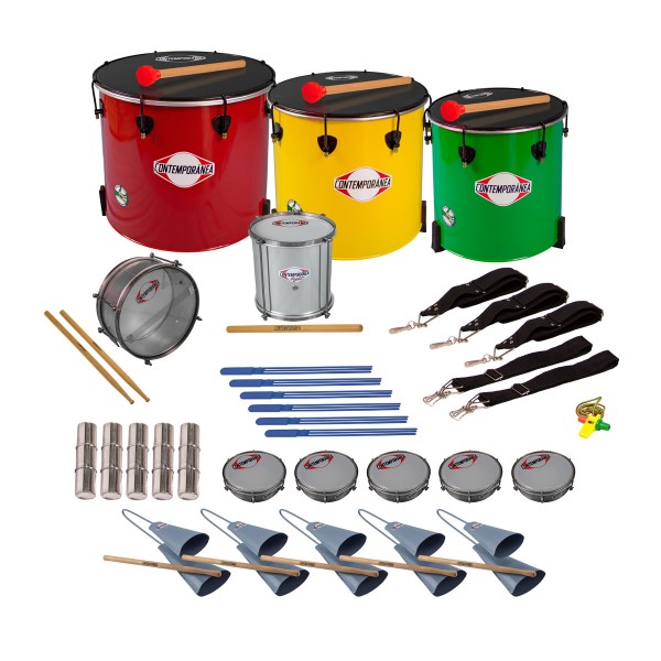 Contemporânea Nesting Pack Samba - 21 instrumente